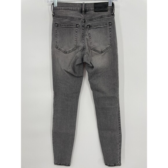 EVERLANE Gray Skinny Stretch Jeans Size 24 - Picture 4 of 7